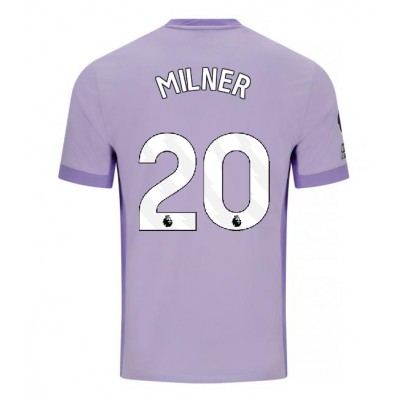 Moški Nogometni dresi Brighton James Milner #20 Gostujoči 2025-26 Kratek Rokav Moški Nogometni dresi Brighton James Milner #20 Gostujoči 2025-26 Kratek Rokav